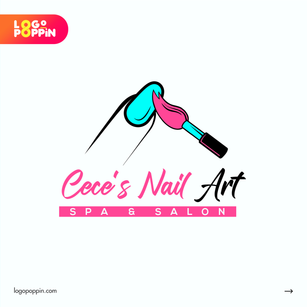 nail salon logo designs