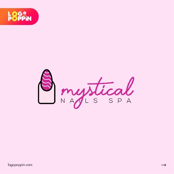 Mystical Nails logo