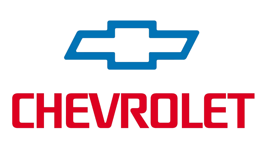 Red and Blue Chevy Logo