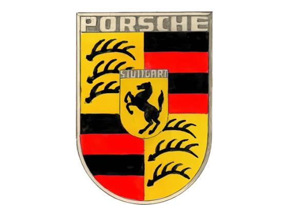 Porsche shield logo original