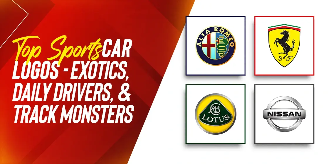 Sports Car Logos – From Exotics & Daily Drivers to Track Monsters