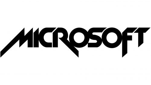 Microsoft logo 1980