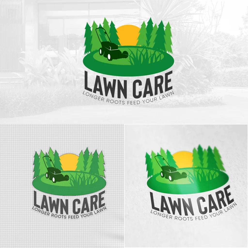lawn care landscape logo 