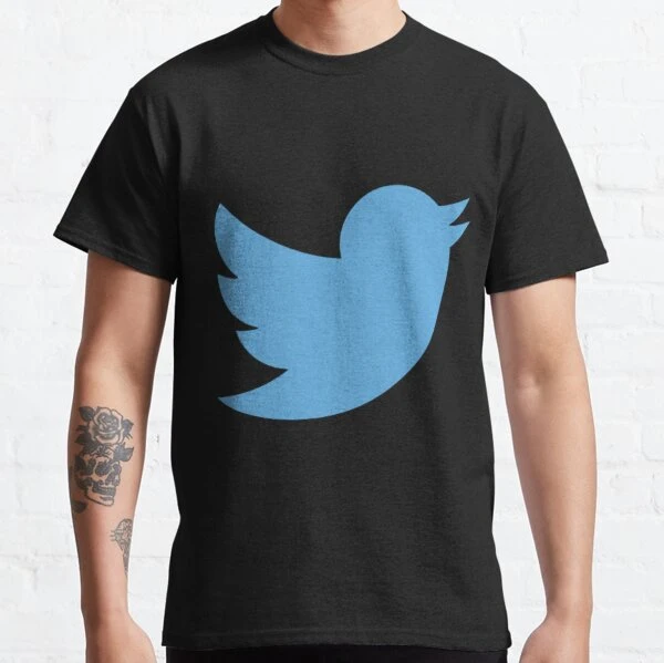 Twitter logo tshirt