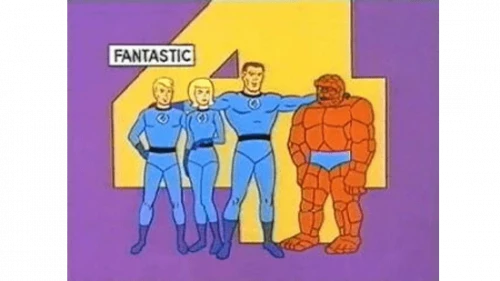 Fantastic four first animated logo