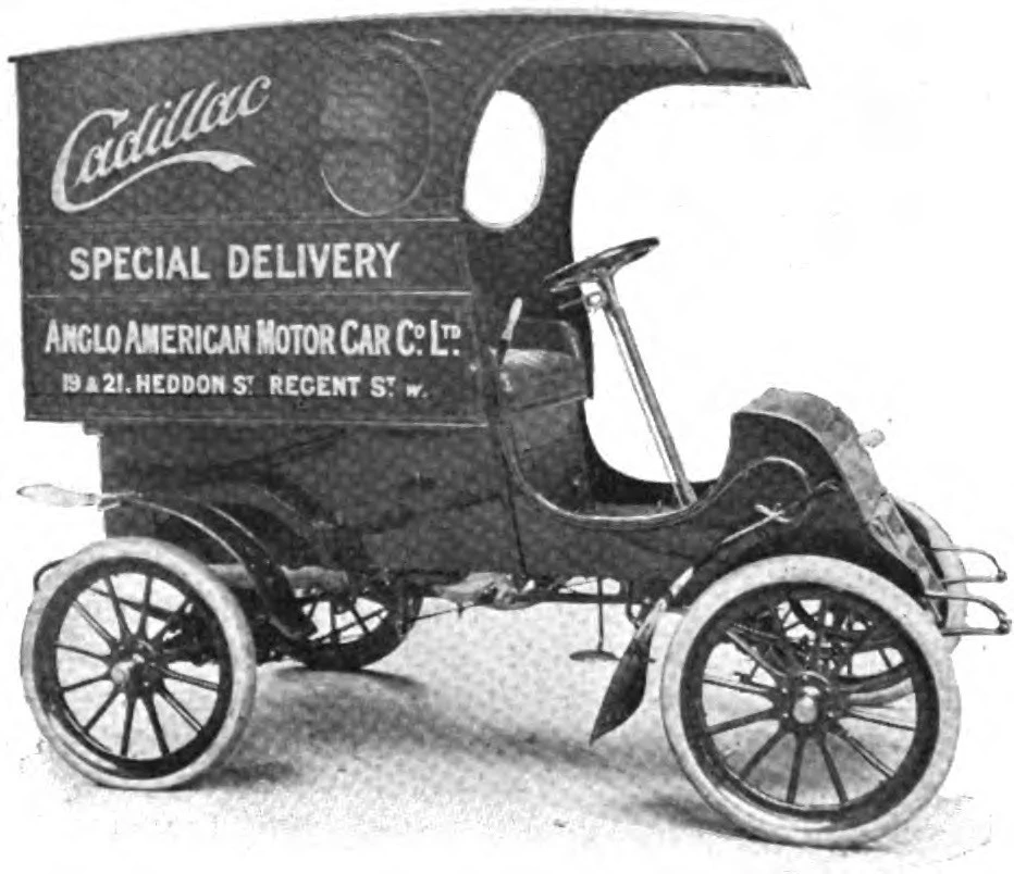 Cadillac Turnaround 1903 delivery vehicle