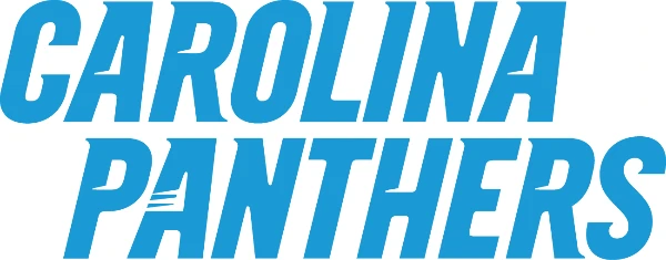  Carolina Panthers wordmark current