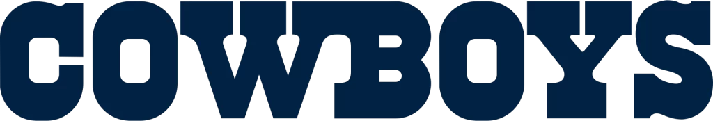 Dallas Cowboys logo wordmark