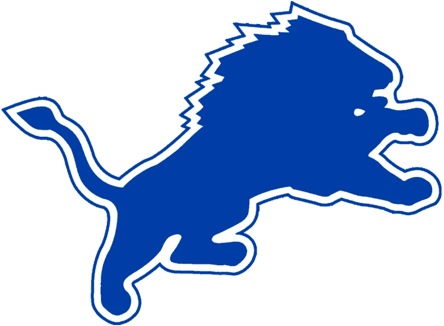 Detroit Lions 1970 logo