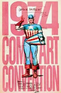 Illustration of first Captain America design