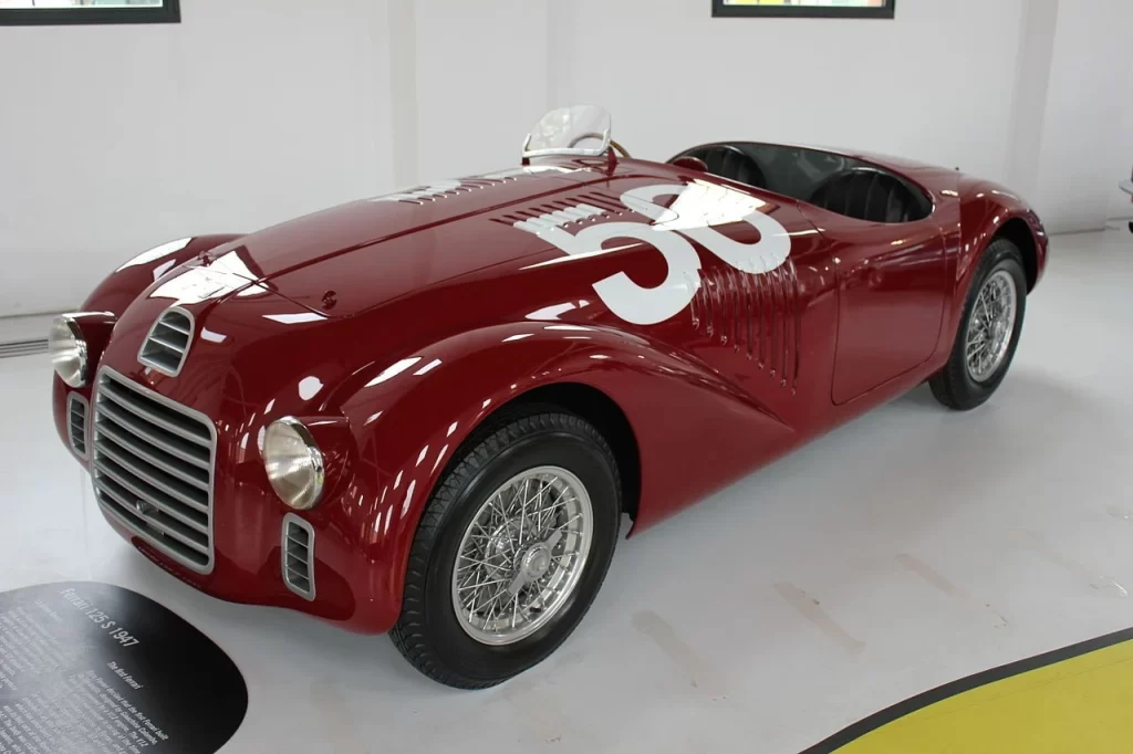 Ferrari 125 S, the first car to bear Ferrari name