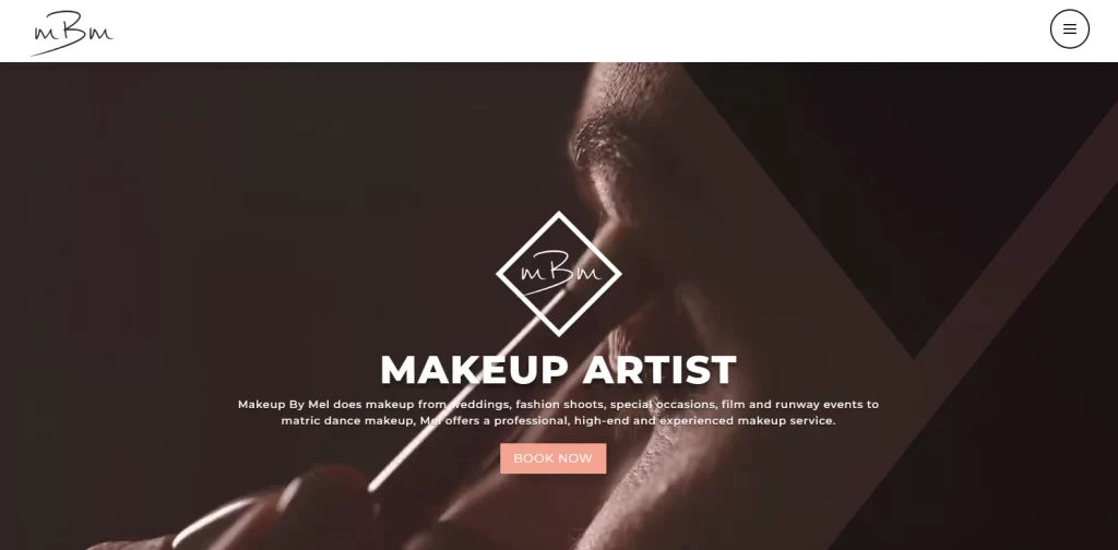 Makeup by Mel Website
