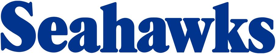 Seattle Seahawks wordmark logo 1976