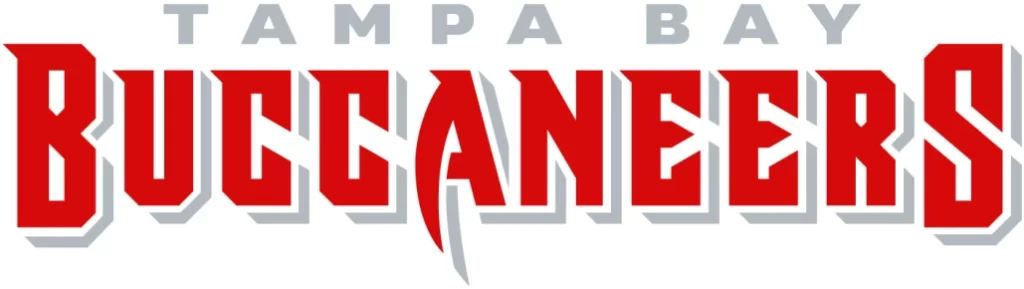 Tampa Bay Buccaneers logo wordmark 2014
