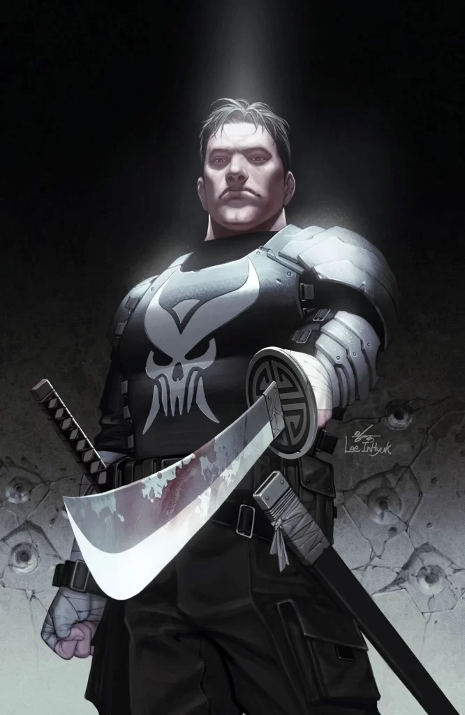 The Punisher with new logo