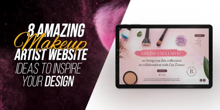 make up artist websites