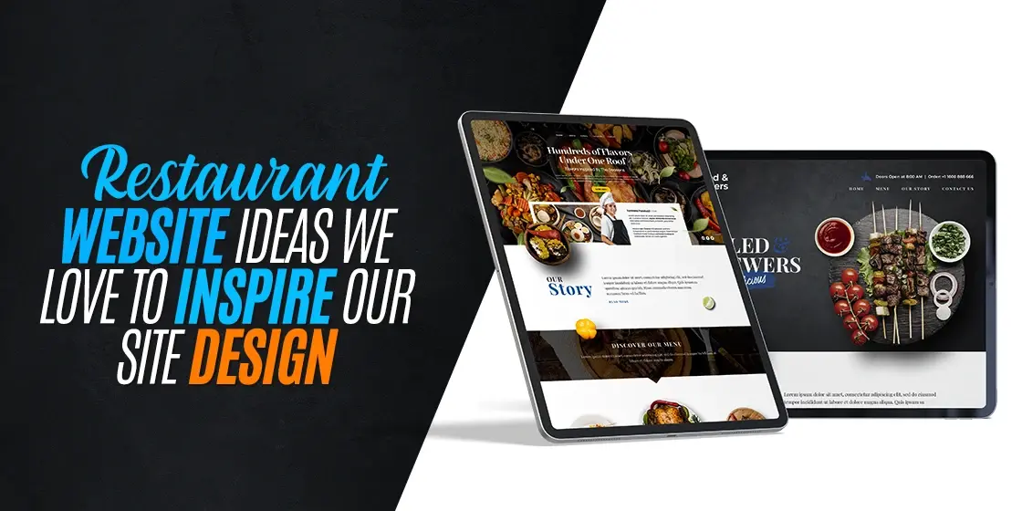 restaurant website design ideas