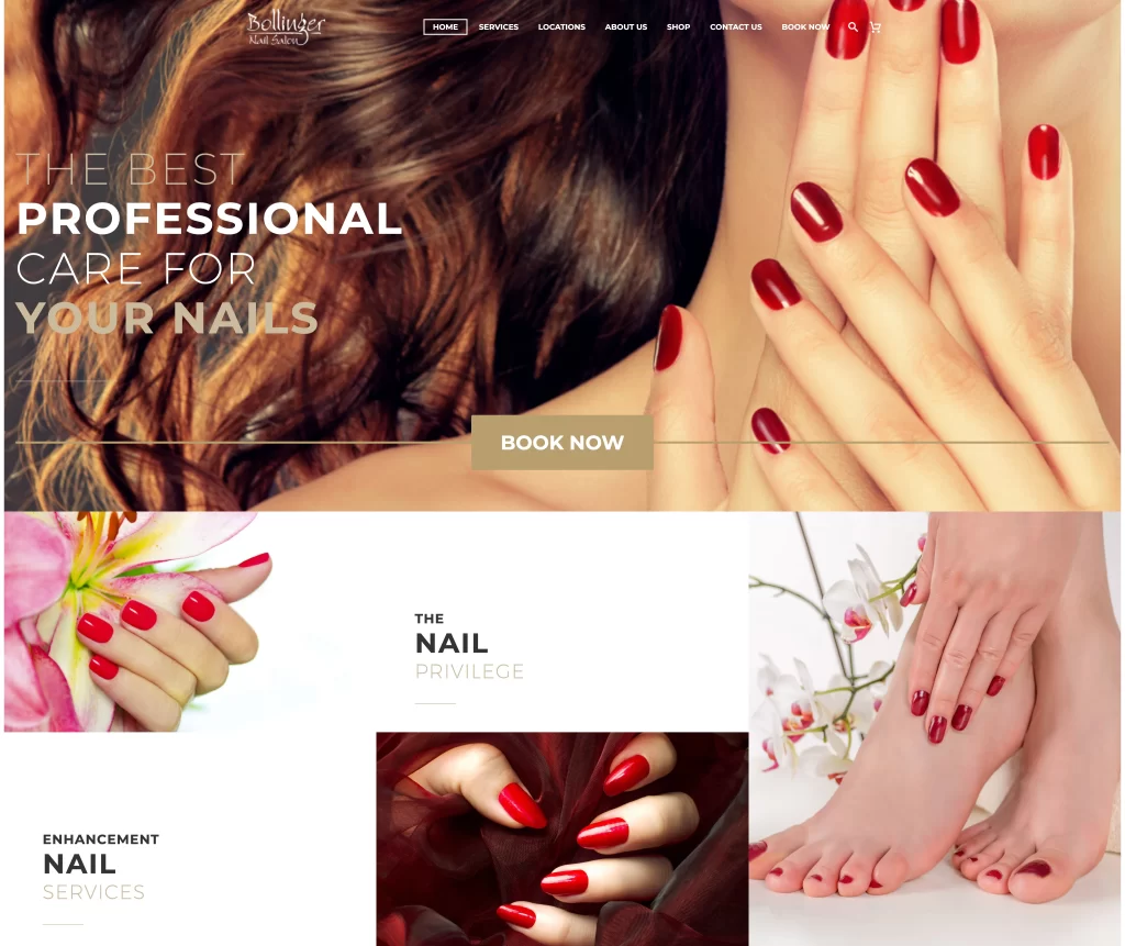 The 10 Best Nail Salon Websites On The Internet In 2022 - Loclweb