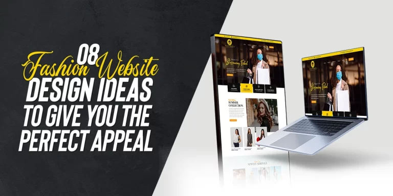 fashion website design ideas