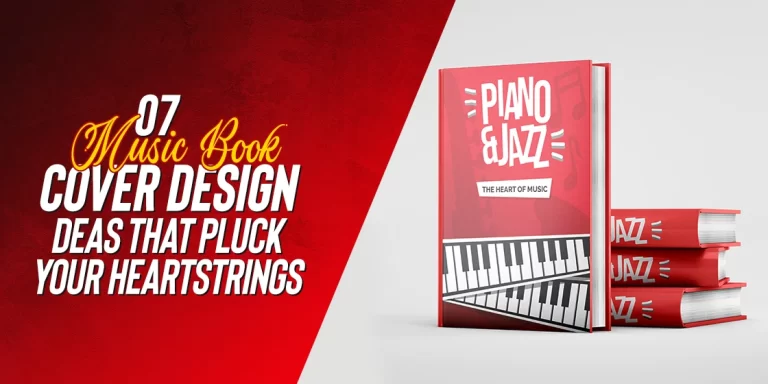 music book cover design