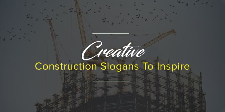 business construction slogans