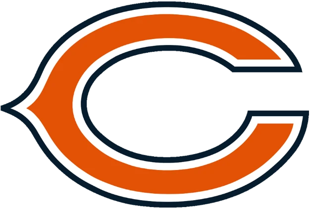 Chicago Bear logo 1973 to 2022