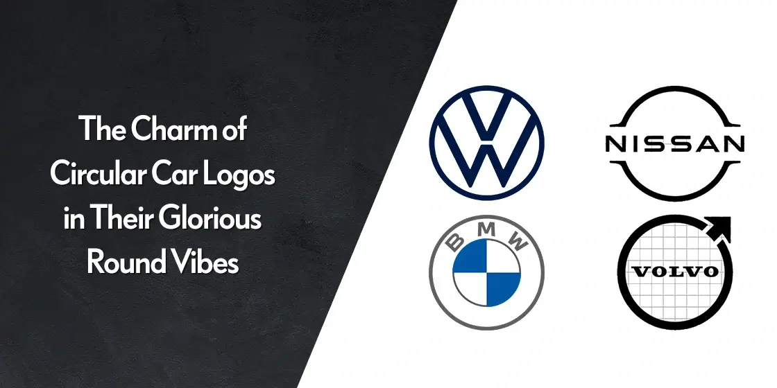 circular car logo design