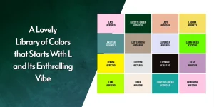 colors that starts with L