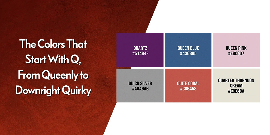 colors that starts with q