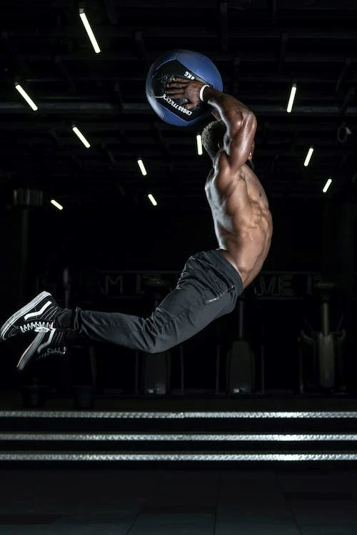 Athlete representing CrossFit brand