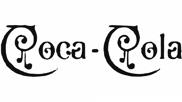 Coca cola logo 1890