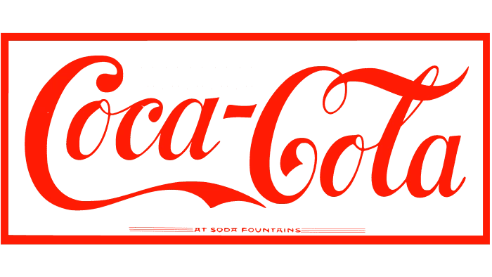 Coca cola logo 1891