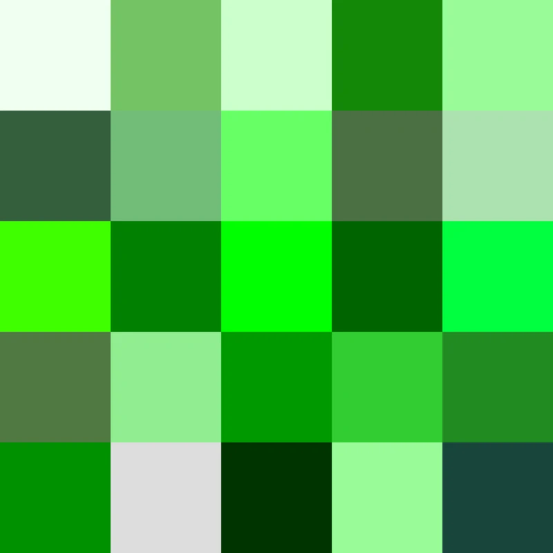 Green shades