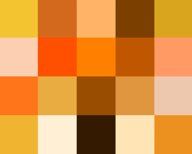 Orange shades