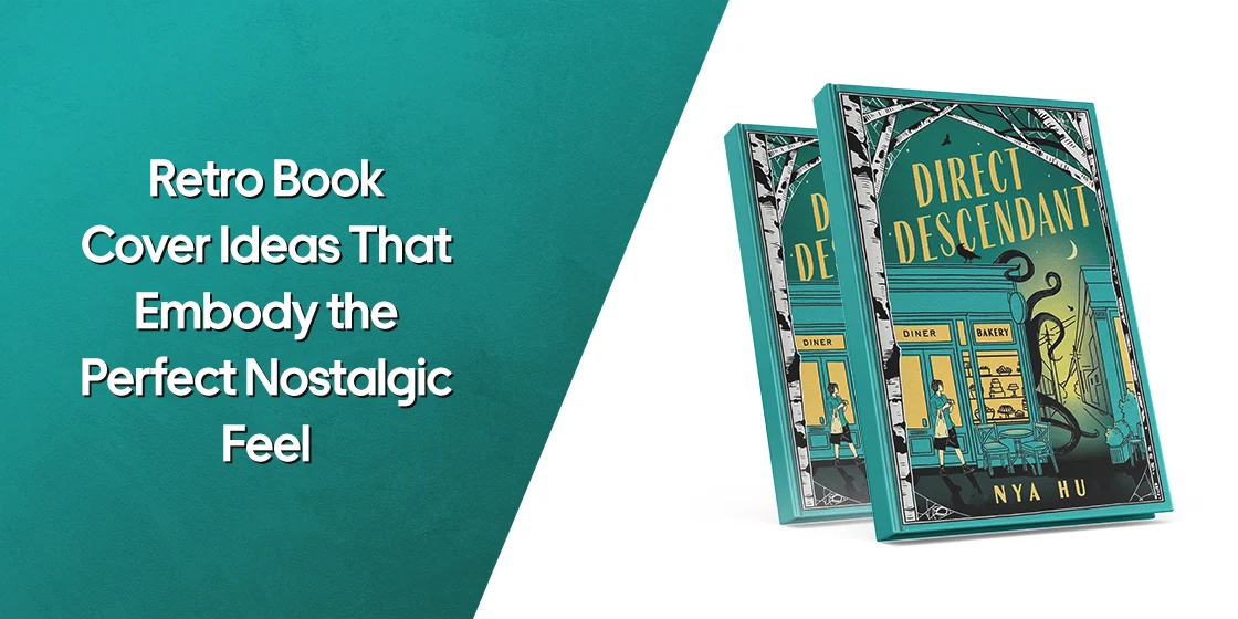 retro book cover ideas