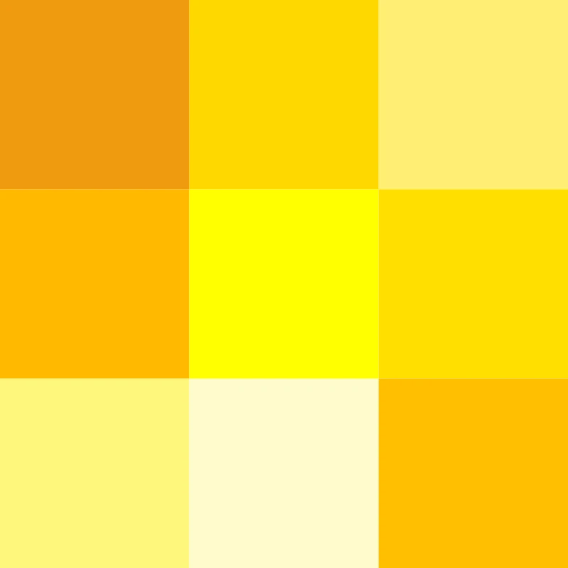 Yellow shades