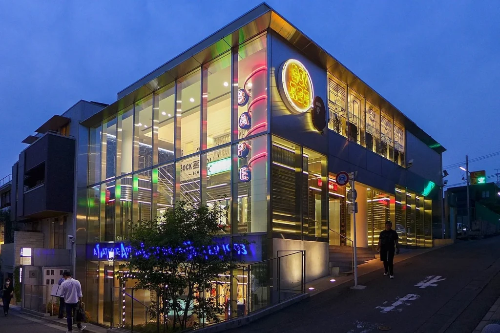 BAPE Store in Harajuku Tokyo