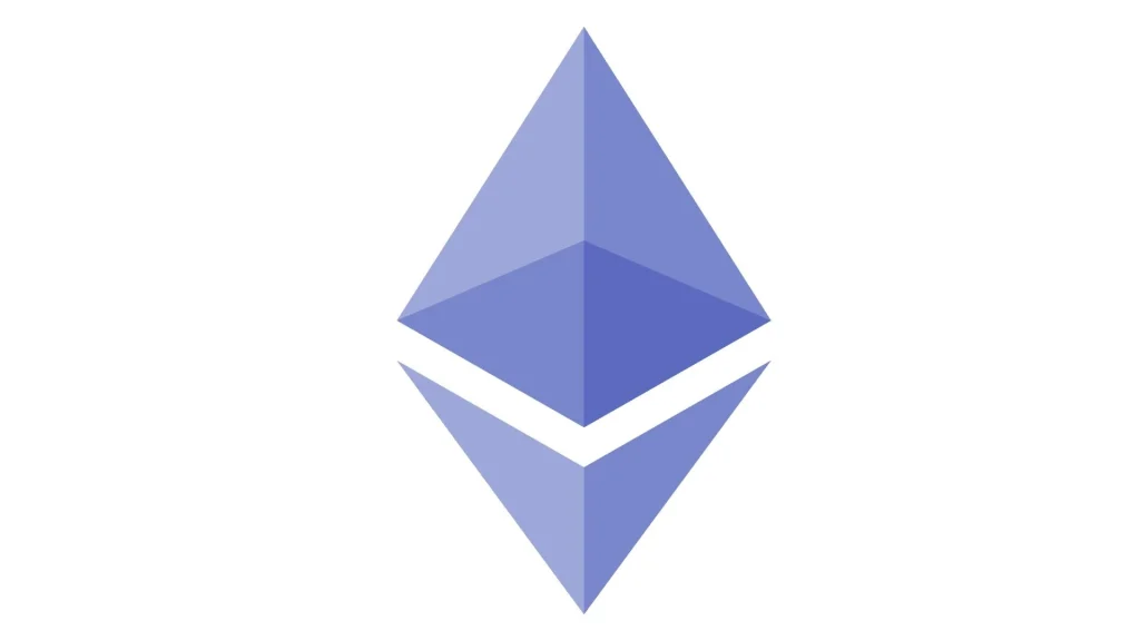 Blue ETH logo