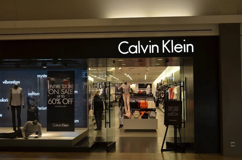 Calvin Klein store in Fairview Mall Ontario
