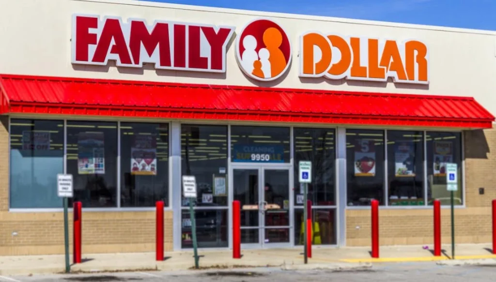 Family dollar store
