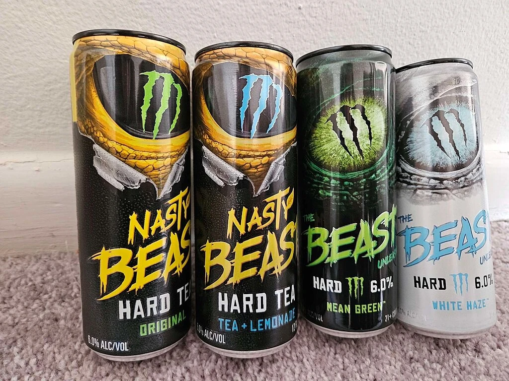 Monster Beast and Nasty Beast Cans