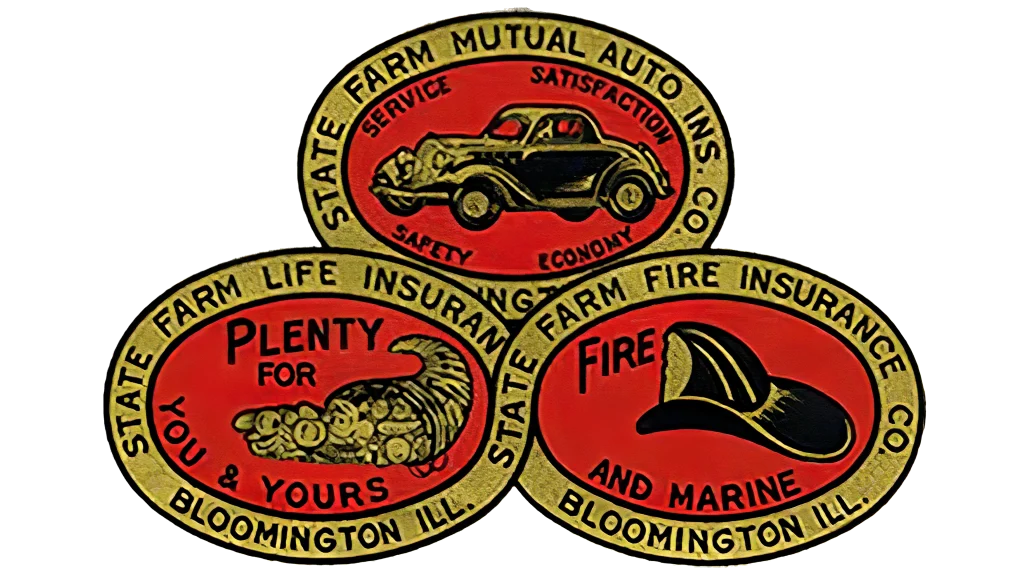 State Farm logo from 1943 to 1953
