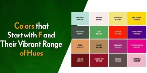 colors that start with f