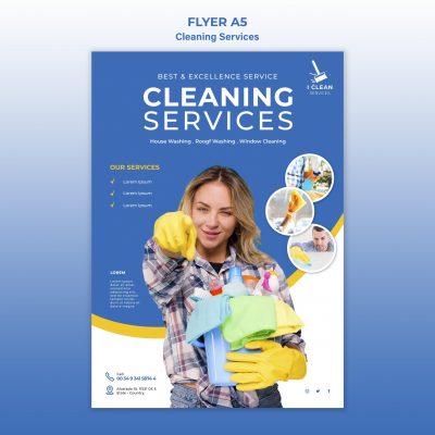 Cleaning service flyer